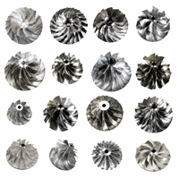 Fournisseur de services de fraisage CNC pour roues de compresseur et turbines usinées CNC 5 axes de haute qualité