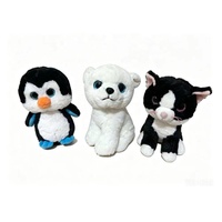 Fabricant chinois de jouets en peluche, poupée à gros yeux, pingouin en peluche, jouet en peluche mignon, animal en peluche, mascotte