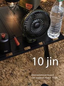 שולחן אלומיניום מתקפל חיצוני מורחב לקמפינג נייד לפיקניק ברביקיו IGT כיריים ניידות מטבח נייד שולחן הרמה לא ארוז - Product Image 3