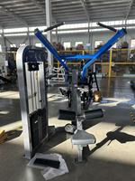 ROSEN Machine de tirage vertical fixe professionnelle à charge par broches, en acier galvanisé Q235, épaisseur 3 mm, pour salle de sport, fitness et musculation, usage commercial