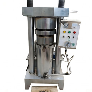 เครื่องกดน้ำมันไฮดรอลิกเชิงพาณิชย์ ผลผลิตสูง ใช้ได้ทั้งแบบเย็นและแบบร้อน สำหรับการแปรรูปพืชผลทางน้ำมัน - Product Image 1