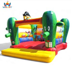 Château gonflable commercial pour enfants en PVC, respectueux de l'environnement, avec motifs de dessins animés, idéal pour les fêtes, la location événementielle et les jeux pour adolescents - Product Image 4
