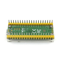 Caja acrílica transparente para Raspberry Pi Pico, carcasa protectora con soporte fijo para placa de desarrollo