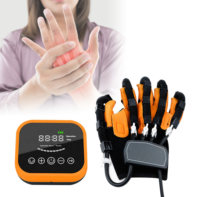 Factory Supply Hand Finger Training Function Recovery Exercise Equipment Stroke Hemiplegia Rehabilitation Robot Gloves