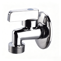 Adaptateur de robinet d'angle en laiton, connecteur de robinet d'angle moderne