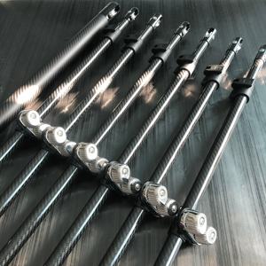 MARCH OEM Factory Wholesale High Quality Lightweight Carbon Fiber Sunfly Boat Shade Poles Canopy Tent for Yacht - Product Image 1