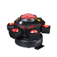 Boule magique kaléidoscope à six bras, petite boule disco Kong, lumières laser DMX512 pour DJ et soirées