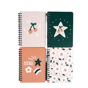 2024 Spiral Notebook High Quality A5 Spiral Custom Design Diary Notebook Supplier