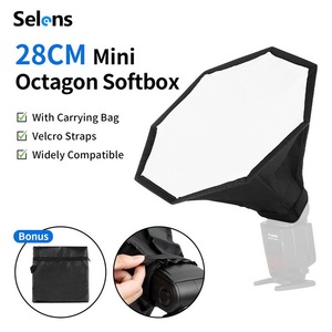 Pour nylon <span class=keywords><strong>compact</strong></span> octogonal pour |   Diffuseur de flash Speedlight/Speedlite pour studio <span class=keywords><strong>photo</strong></span> - Product Image 1