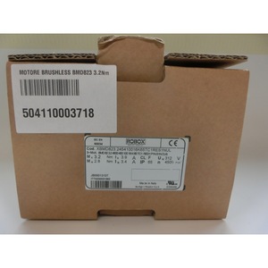 มอเตอร์เซอร์โวไร้แปรงถ่าน Bmd823 Ac แรงบิด 3.2 นิวตันเมตร ความเร็ว 3000 รอบต่อนาที แรงดันไฟฟ้า 400Vac ระดับการป้องกัน IP65 แม่เหล็กนีโอไดเมียม - Product Image 5