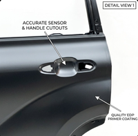 Panneaux de porte arrière gauche et droit neufs pour Toyota Highlander 2021, pièces automobiles