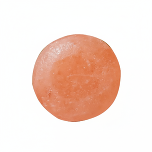 Masaje caliente y frío de piedra de sal del Himalaya de cristal Rosa Natural con logotipo personalizado para relajación corporal para masajeador de pies - Product Image 1