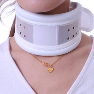 Collarín ajustable para adultos y niños, dispositivo de tracción de soporte cervical blanco, talla M-L-XL, soportes para articulaciones - Product Image 2