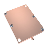 Bloc de refroidissement liquide en cuivre personnalisé 1u 400W Lga3647, refroidissement par eau, plaque pour serveur, poste de travail