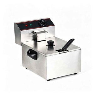 Friteuse électrique professionnelle en acier inoxydable, équipement de friture pour la restauration, idéale pour les hôtels et restaurants - Vente flash - Product Image 4