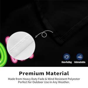 3x5FT مزدوجة الوجهين مخصص الوطنية Syrien العلم راية جعل التصاميم الخاصة بك/الشعار/الصور في الهواء الطلق الأحداث وغيرها من الأنشطة. - Product Image 5