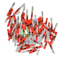 Bâton lumineux de pêche vert/rouge sans batterie, bâton lumineux LED pour la pêche, bâton lumineux Starlight, accessoire de pêche