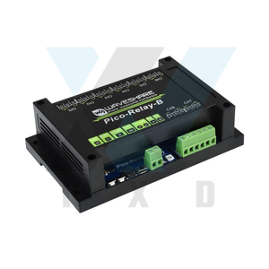 Raspberry <strong>Pi</strong> Pico Industrial Grade 8-way Relay Module USB Communication Optocoupler Isolation Guide Housing - Product Image 1