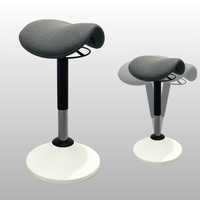 360 °   Tabouret ergonomique pivotant et inclinable, chaise de bureau active pour un espace de travail collaboratif dynamique