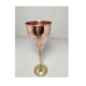 Hand Hammered Solid Copper <b>Goblets</b> Copper <b>Goblet</b> - Product Image 1