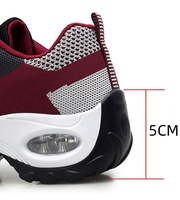 Nouvelles baskets respirantes en maille de haute qualité pour femmes, abordables, élégantes, avec coussin d'air, chaussures décontractées augmentant la taille