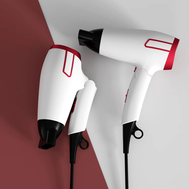 Professional Electric Dual Voltage Foldable Travel Hair Dryer New Design 1700-2000W with Concentrator Nozzle DC Motor Outdoor