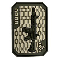 Patch PVC personnalisé 3d Logo en relief Étiquette en caoutchouc par l'illustration fournie Pvc Patch Avion