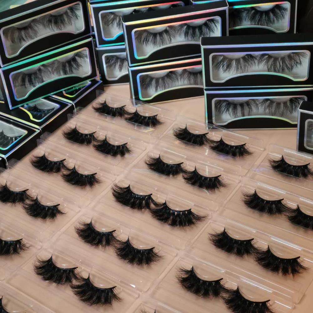 Новые 3d объемные норковые ресницы с индивидуальным чехлом для упаковки норковых ресниц оптом высококачественные роскошные 5d 25 мм норковые ресницы частная этикетка