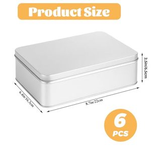 Boîte en métal carrée personnalisée pour chocolat, thé ou cadeaux - Product Image 2