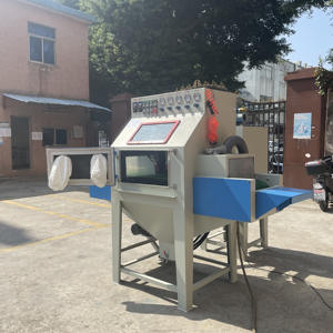 Kunden spezifische Sands trahl maschine Trockener Sands trahl schrank Industrieller Sands trahl schrank Staubs ammler - Product Image 4