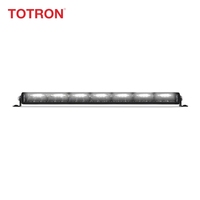 Barre lumineuse LED étanche IP67 de 20 pouces à une seule rangée pour camion, tout-terrain, VTT, SUV, accessoire de voiture