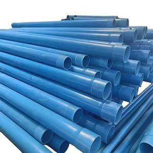 Tuberías de <span class=keywords><strong>PVC</strong></span> Azul, Blanco y Gris, Tubos de UPVC Duraderos <span class=keywords><strong>para</strong></span> Agua Potable, Alta Presión, Se Pueden Perforar, Ranurar y Deslizar - Product Image 1