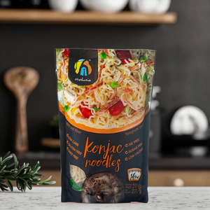 Aveia Konjac Pasta Sem Açúcar Inodoro Instant Ramen Noodles Vários Tipos em Bulk Bag Embalagem 270g Fresco Seco Halal Certified - Product Image 1