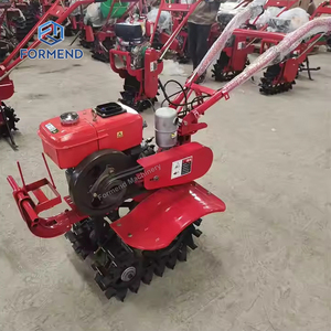 Micro-cultivateur portatif pour l'agriculture en montagne, démarrage essence/diesel, tracteur à chenilles, cultivateur facile à utiliser M - Product Image 2
