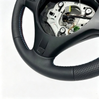 Volant de voiture en cuir Alcantara haut de gamme, très vendu, pour BMW E90 E91 E92 E93 E82 E88 E87 M3, volant sport