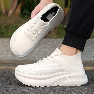 Chaussures de course à semelle épaisse 4E Extra Large Largeur Extra Large, sensation pieds nus, pour hommes et femmes - Product Image 4