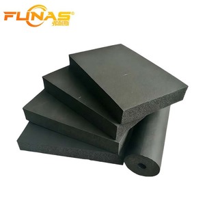 Funas Rubber <b>Plastic</b> Insulation Board 500Kpa Thermal Insulation Cotton For Industrial Pipelines Equipment Rooms - Product Image 1