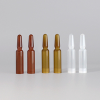 Flacon vide transparent en plastique PETG ou PP de 1.5ml 2ml 3ml 4ml pour cosmétique