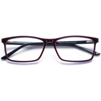 Monture de lunettes rectangulaire classique Elan Optical RD26119, très vendue, monture intégrale unisexe en acétate, lunettes optiques écologiques