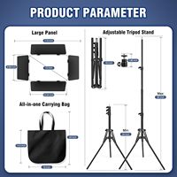 Trend LED PRO 600 Nouveau Panneau Plat d'Éclairage Photo Intérieur pour Prise de Vue Gourmette Haute Visibilité Logo Personnalisé Garantie 24 Mois Non