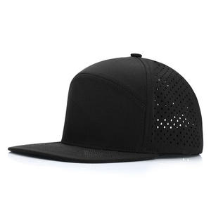 Casquette Snapback Hip Hop personnalisée à 6 panneaux, découpée au laser, perforée, résistante à l'eau, pour l'extérieur - Product Image 5