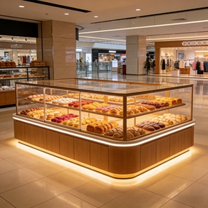 Espositore Personalizzato per Panetteria con Design 3D per Negozio di Pane Artigianale - Product Image 3