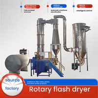 Machine de séchage rotative à grande capacité pour la poudre de pigment, équipement de séchage industriel