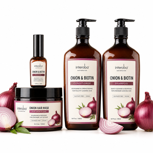 Shampooing et après-<span class=keywords><strong>shampoing</strong></span> crème <span class=keywords><strong>naturel</strong></span> végétalien à l'oignon, au romarin et à la biotine, anti-pelliculaire, nourrissant, <span class=keywords><strong>sans</strong></span> sulfate, pour les cheveux, marque privée - Product Image 5
