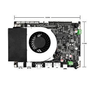 Carte mère <span class=keywords><strong>Intel</strong></span> <span class=keywords><strong>Core</strong></span> <span class=keywords><strong>I5</strong></span> <span class=keywords><strong>6200U</strong></span> <span class=keywords><strong>CPU</strong></span>, 2 ports LAN, DDR4 2666Mhz, max 32 Go, MINI PCIE MSATA WIFI 4G - Product Image 3