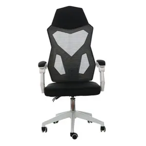 Moderner weißer Bürospieler-Gaming-Stuhl für Computer-PC-Spiel High Back Recliner Office Chair