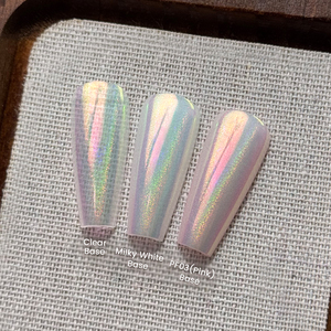 Poudre à ongles effet miroir chromé Aurora YOKEFELLOW Magic Mirror Powder GT311 - Product Image 4
