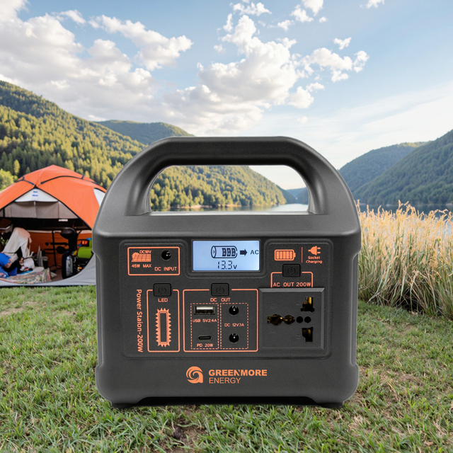 Wholesale 110V 220V Small Silent 200W Portable Solar Power Rechargeable Electric Generator Lifepo4 Battery Camping Power Station
