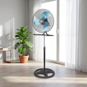 Ventilateur de sol électrique direct usine trois-en-un, 3 modes de ventilation, hauteur réglable, mécanique en plastique - Product Image 3