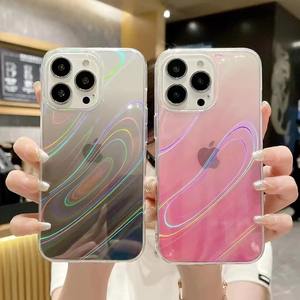 Laser Aurora IMD coque de téléphone pour <span class=keywords><strong>Samsung</strong></span> A24 4G S23 ULTRA A13 4G A73 5G <span class=keywords><strong>AO4E</strong></span> A21S forros impression personnalisée - Product Image 2